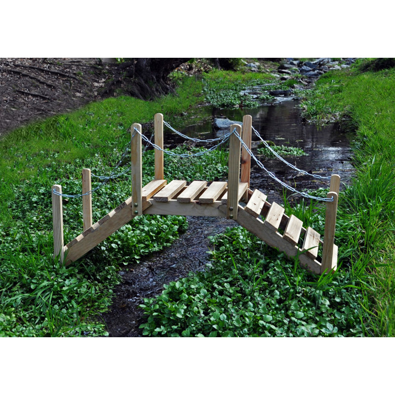 Shine Company Inc. Cedar Garden Bridge & Reviews Wayfair
